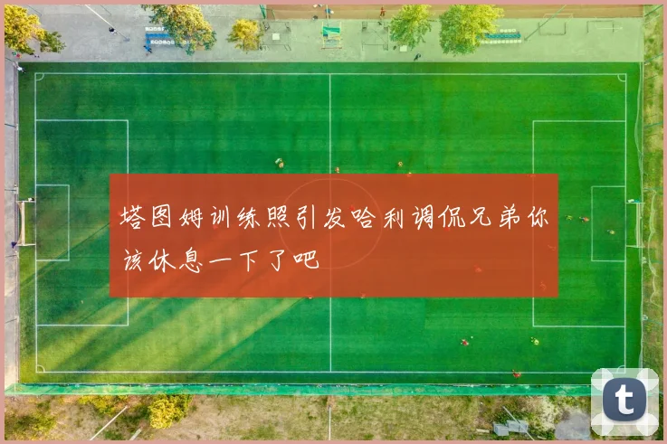 塔图姆训练照引发哈利调侃兄弟你该休息一下了吧
